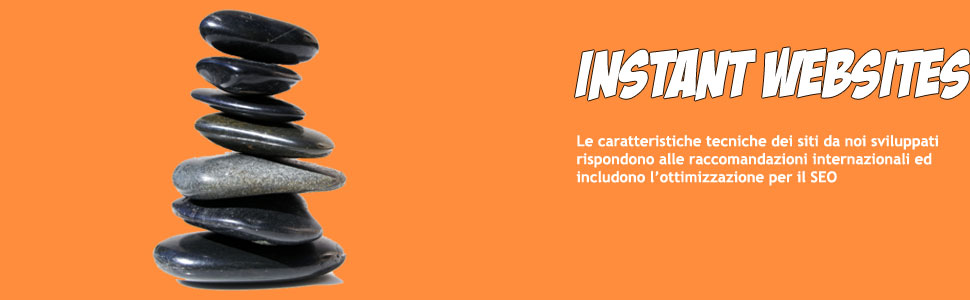 INSTANT WEBSITES: siti Internet su misura e corsi di web design
